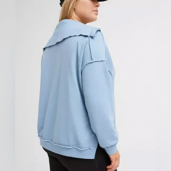 Torrid Super Soft Fleece Oversized Collar Cozycore Loungewear L/12 Hygge - Picture 5 of 14